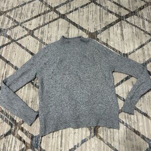 J. Crew Heather Gray Women's Turtleneck Sweater